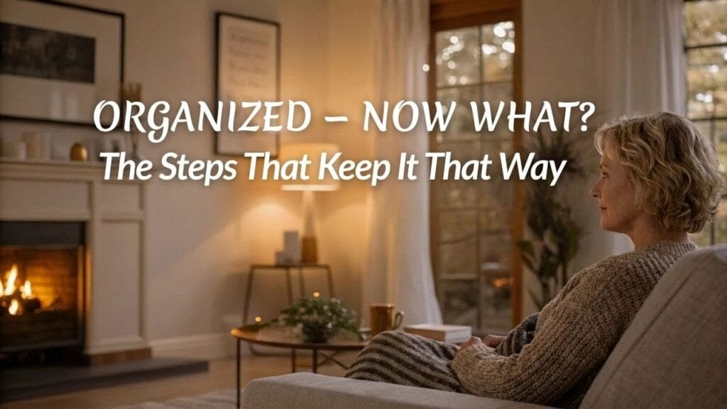 How to Optimize and Maintain an Organized Home So It Lasts